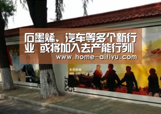 石墨烯、汽车等多个新行业 或将加入去产能行列|爱体育(图1) 爱体育App下载